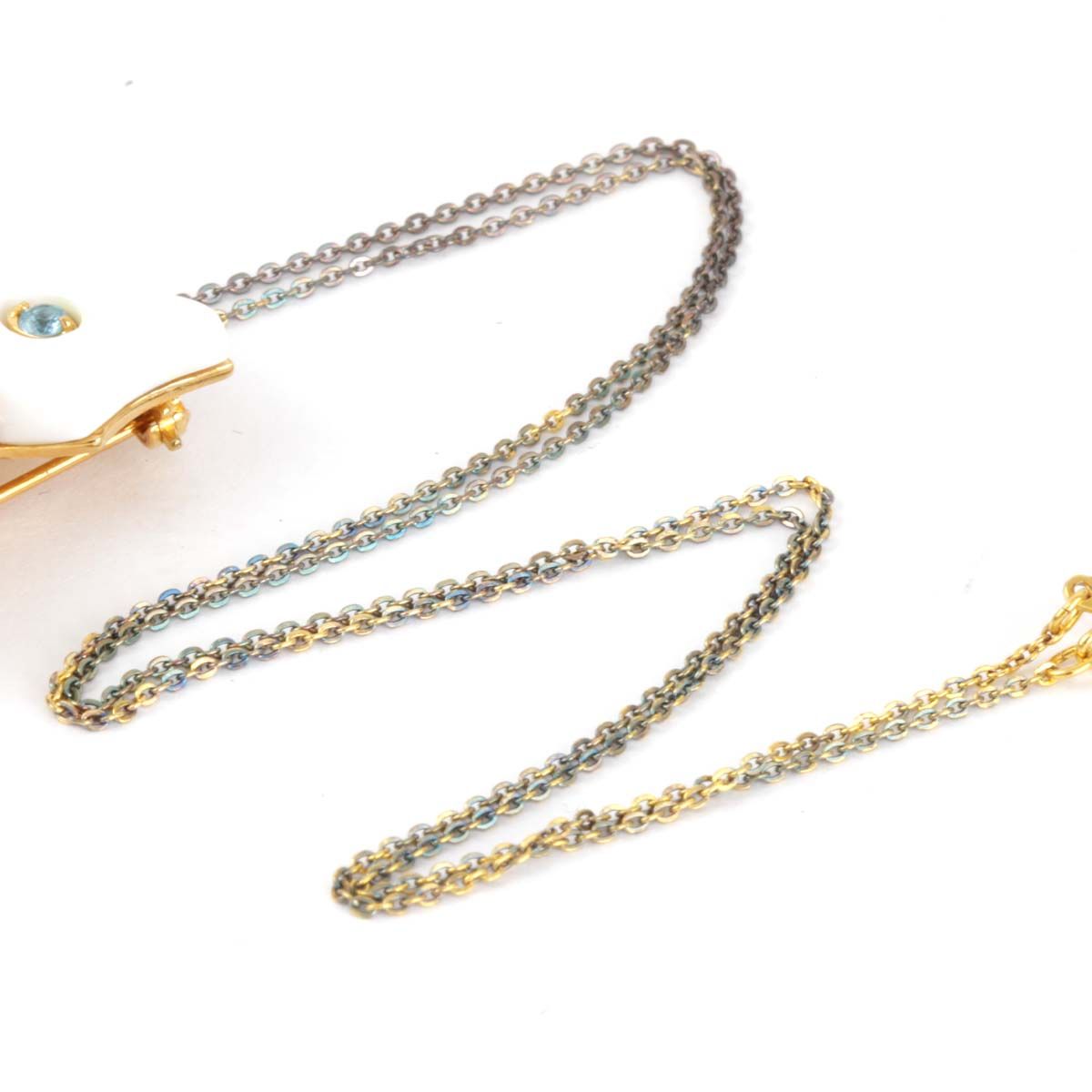 USED』 シルバー925 IEI cat ネックレス 2本セット ネックレス - メルカリ