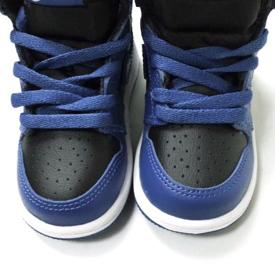 新品 NIKE ナイキ JORDAN 1 RETRO HIGH OG (TD) ジョーダン 1 ハイ OG トドラー AQ2665-404  6C(12cm) DK MARINA BLUE/BLACK-WHITE JORDAN BRAND スニーカー シューズ