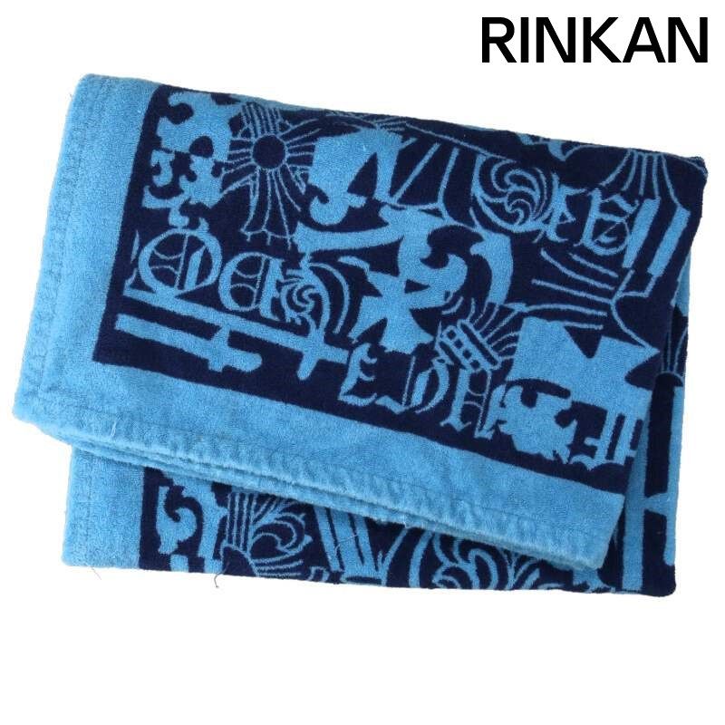 クロムハーツ BEACH TOWEL CHロゴ総柄ビーチタオル メンズ