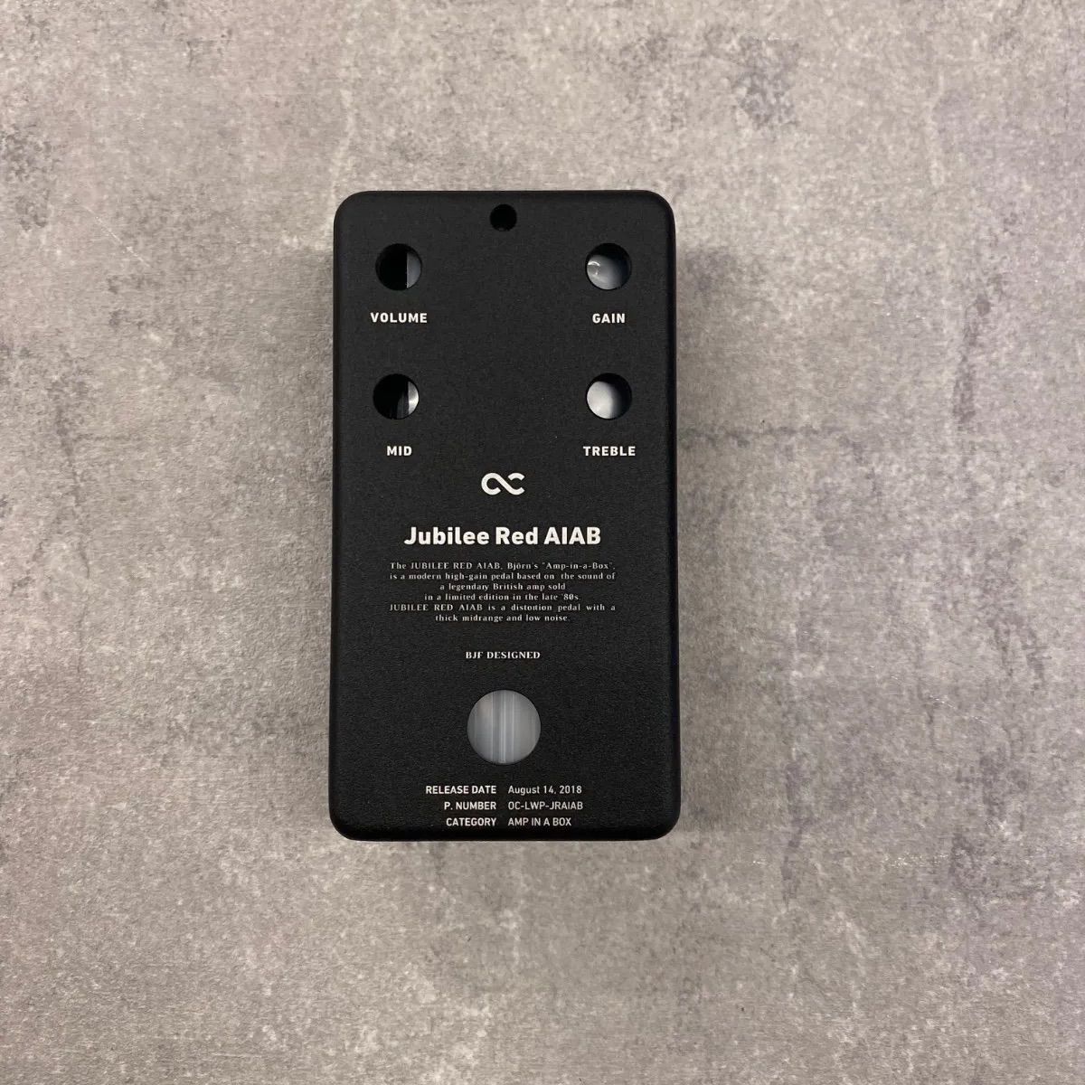 One Control Jubilee Red AIAB 美品 One Control LWP Series Jubilee Red AIAB Solder Free Pedal Kit