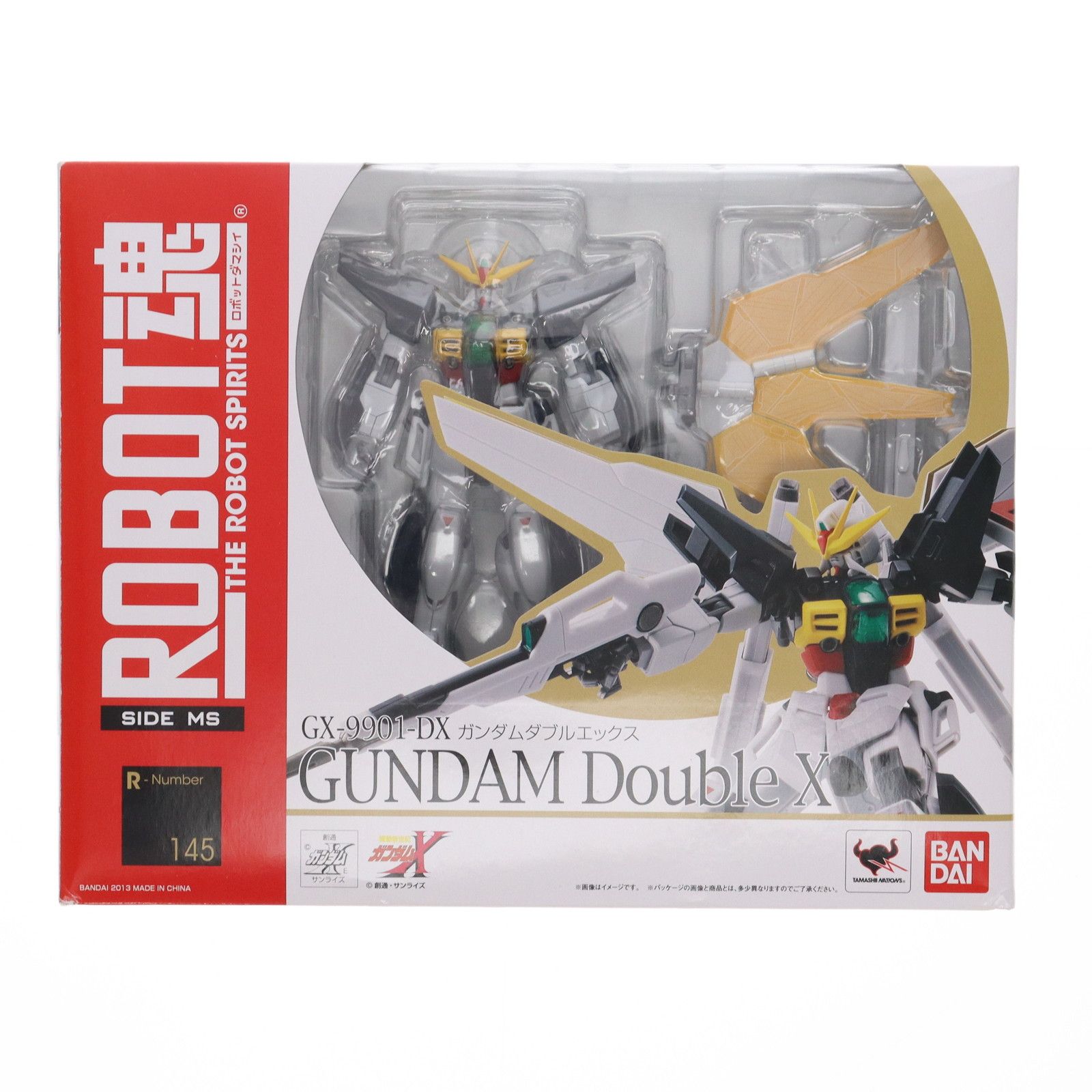 BANDAI - (再販)ROBOT魂(SIDE MS) ガンダムダブルエックス 機動新世紀ガンダムX 完成品 可動フィギュア バンダイ Amazon | TAMASHII NATIONS ROBOT魂 [SIDE MS] ガンダムダブル