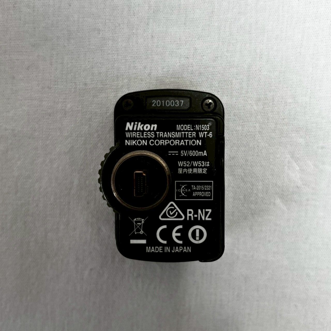 美品】Nikon Wireless Transmitter WT-6 ワイヤレス 美品】Nikon Wireless Transmitter WT-6 ワイヤレス
