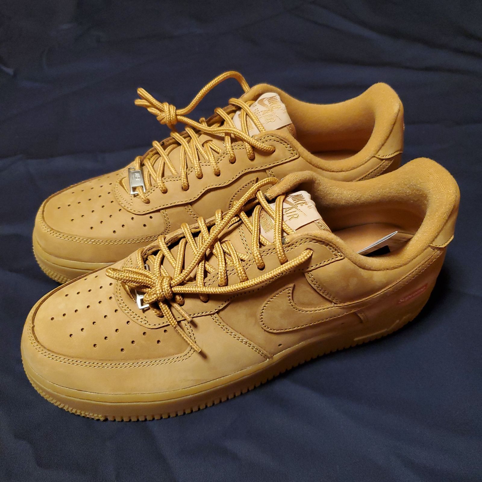 Supreme × Nike Air Force 1 Wheat 27.5cm - メルカリ