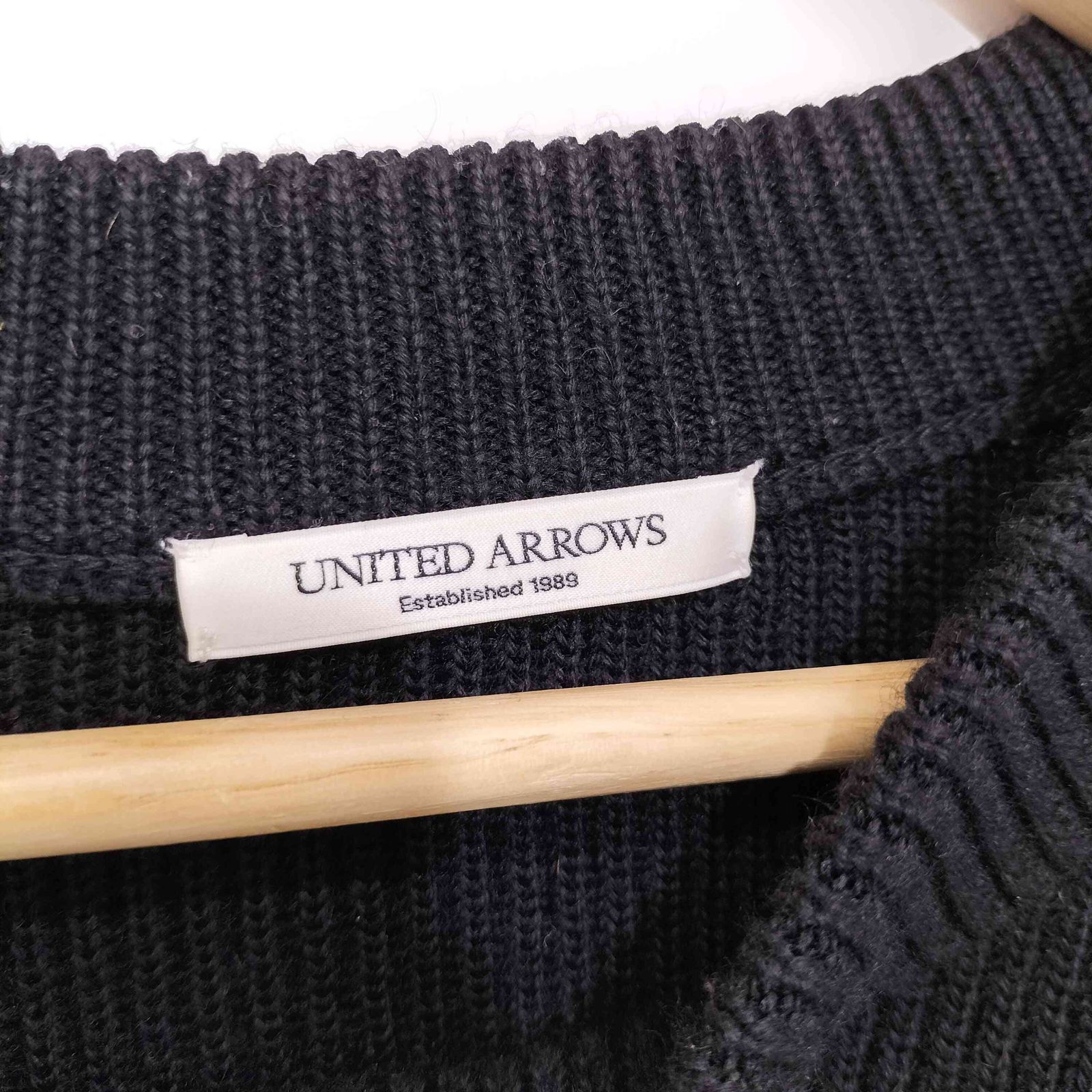 ユナイテッドアローズ UNITED ARROWS 2020AW ミディアムゲージ アゼ クルーネック メンズ JPN：L - メルカリ