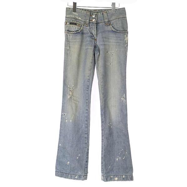 Dolce & Gabbana ダメージデニムパンツ 36 DOLCE ＆ GABBANA(ドルチェアンドガッバーナ) Destroyed Denim