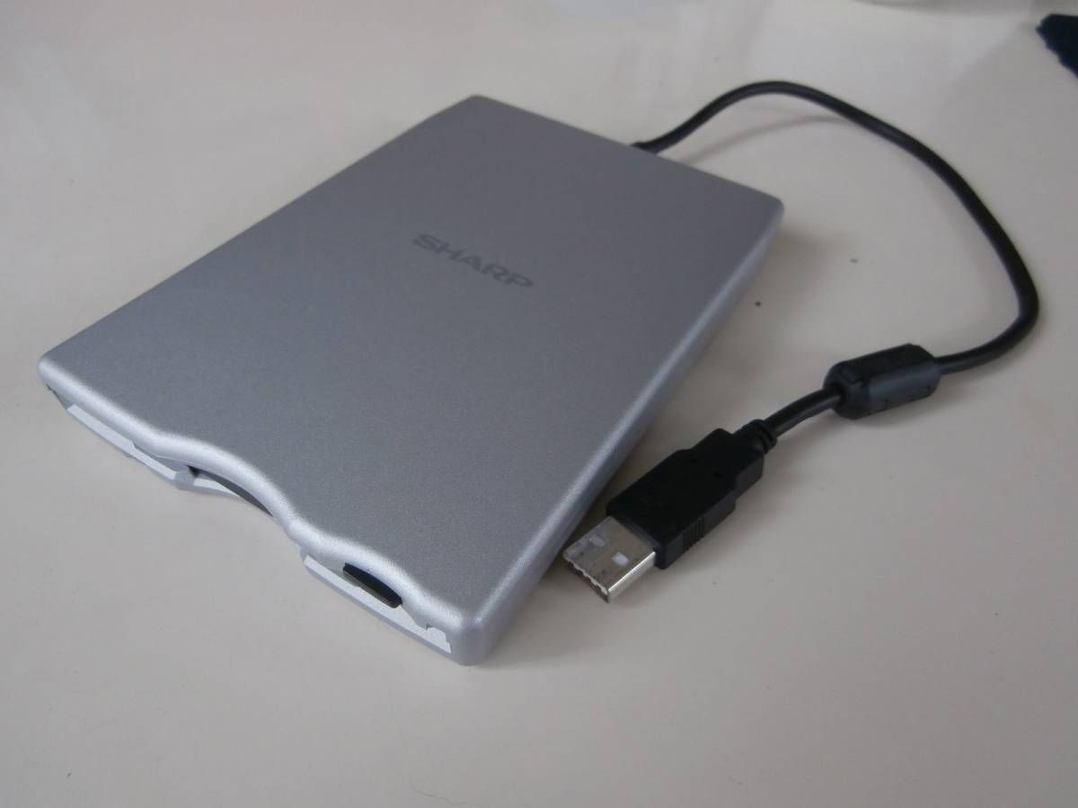 新品未使用 ☆ SHARP USB接続FDDユニット CE-FD05 フロッピー