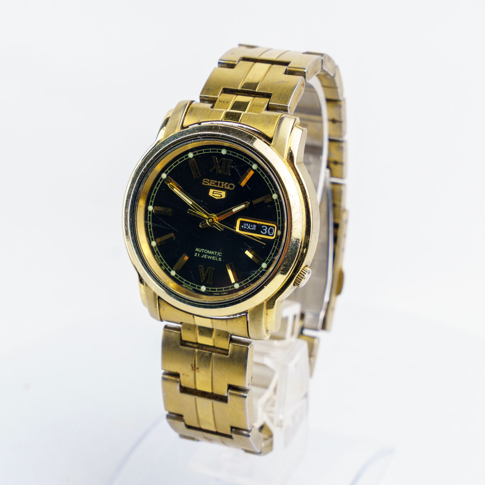 SEIKO 5 セイコー 自動巻き 7S26 03V0 セイコーファイブ 自動巻き時計/SS/stainless steal-94.9g/7S26