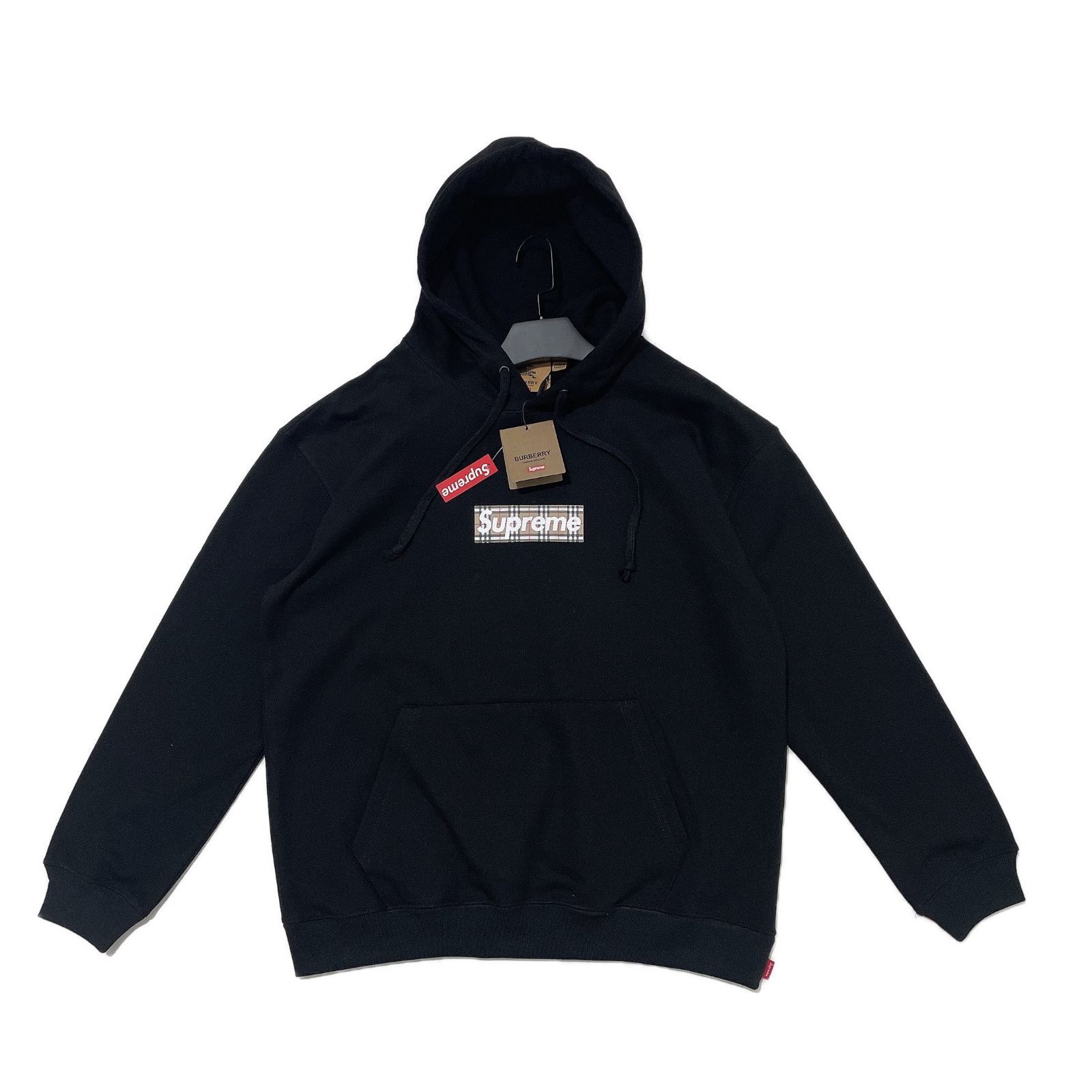 Supreme BURBERRY box logo hooded - メルカリ