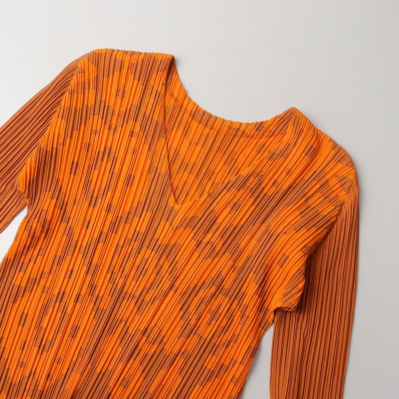 美品★PLEATS PLEASE ISSEY MIYAKE/プリーツ プリーズ ノースリーブ カットソー トップス ダークパープル 3 PLEATS PLEASE プリーツプリーズ イッセイミヤケ PP53-J0207 ISSEY MIYAKE イッセイミヤケ プリーツ加工 ボタンレス  カーディガン ボルドー 4美品中古