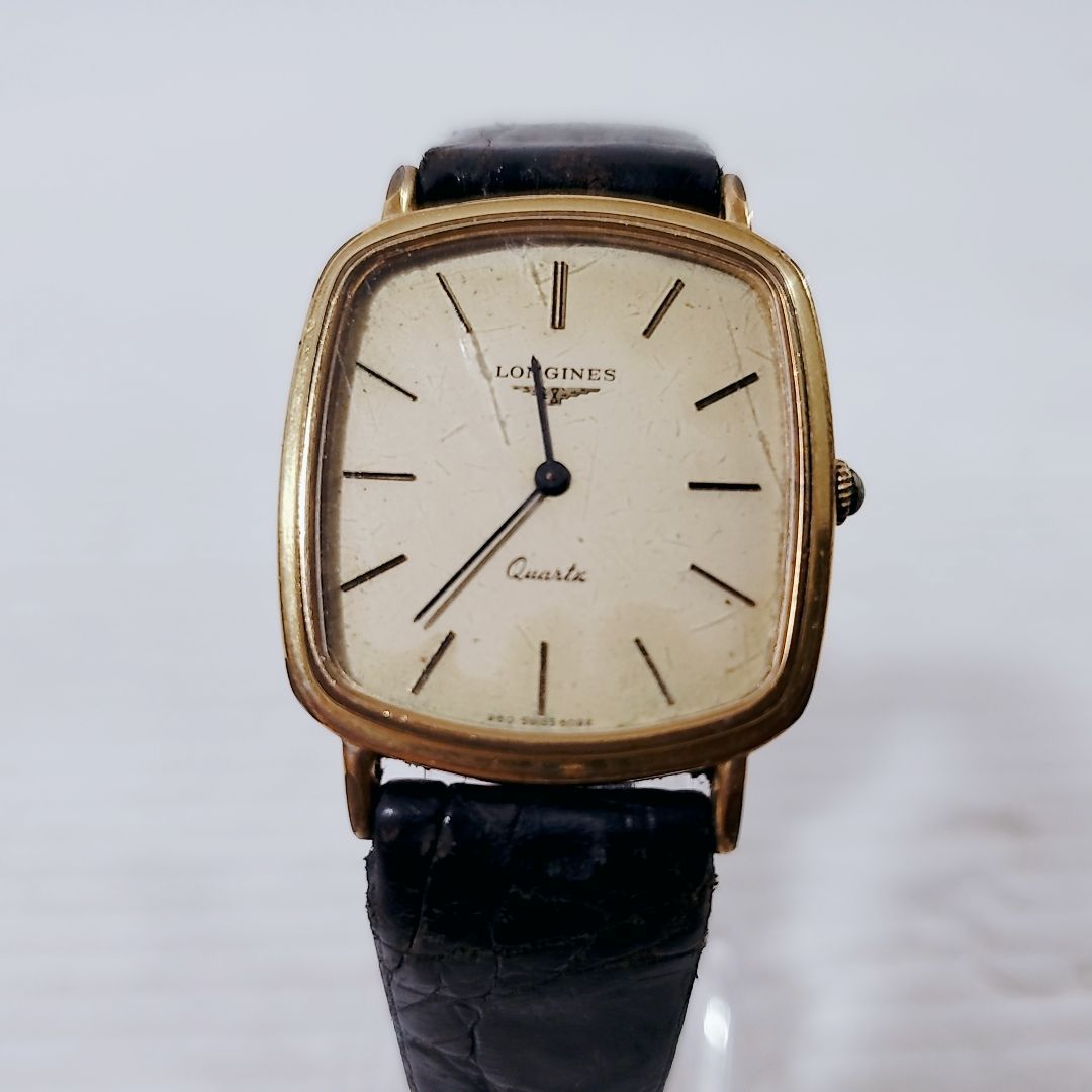 LOGINESS ロンジン QUARTZ 950-6092 腕時計 メンズ スイス製 - メルカリ