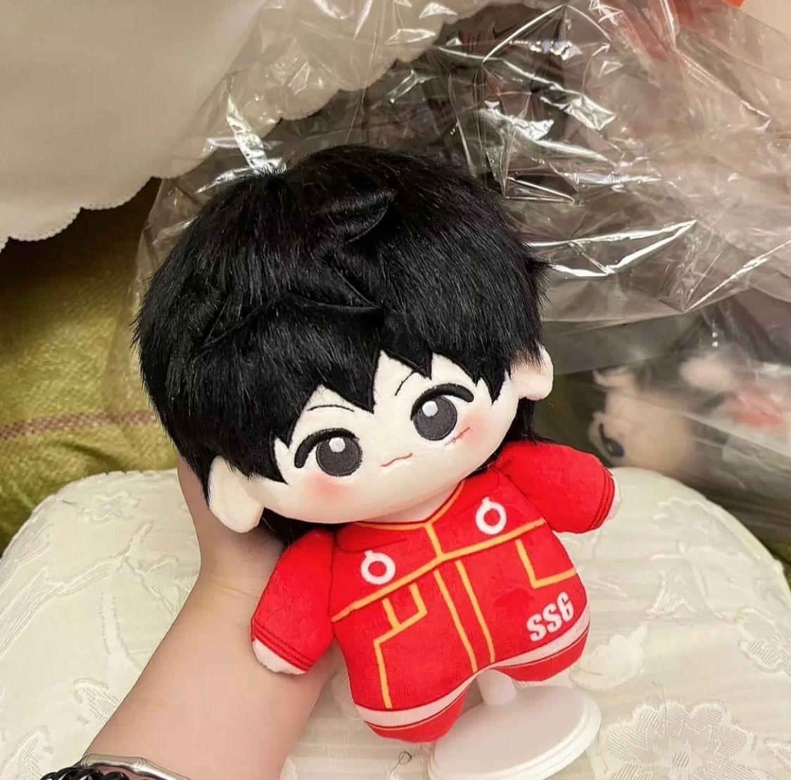 ワンピース ルフィー 着せ替え ぬいぐるみ 20cm