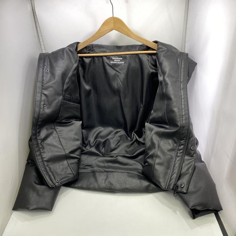NOISE MAKER フェイクレザーダウン 中古】NOISEMAKER フェイクレザーダウン ブラック size 1 ノイズ