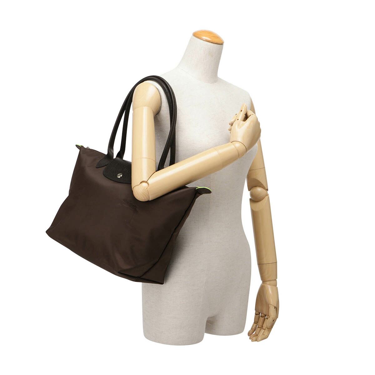 新品 ロンシャン LONGCHAMP トートバッグ ル・プリアージュ グリーン