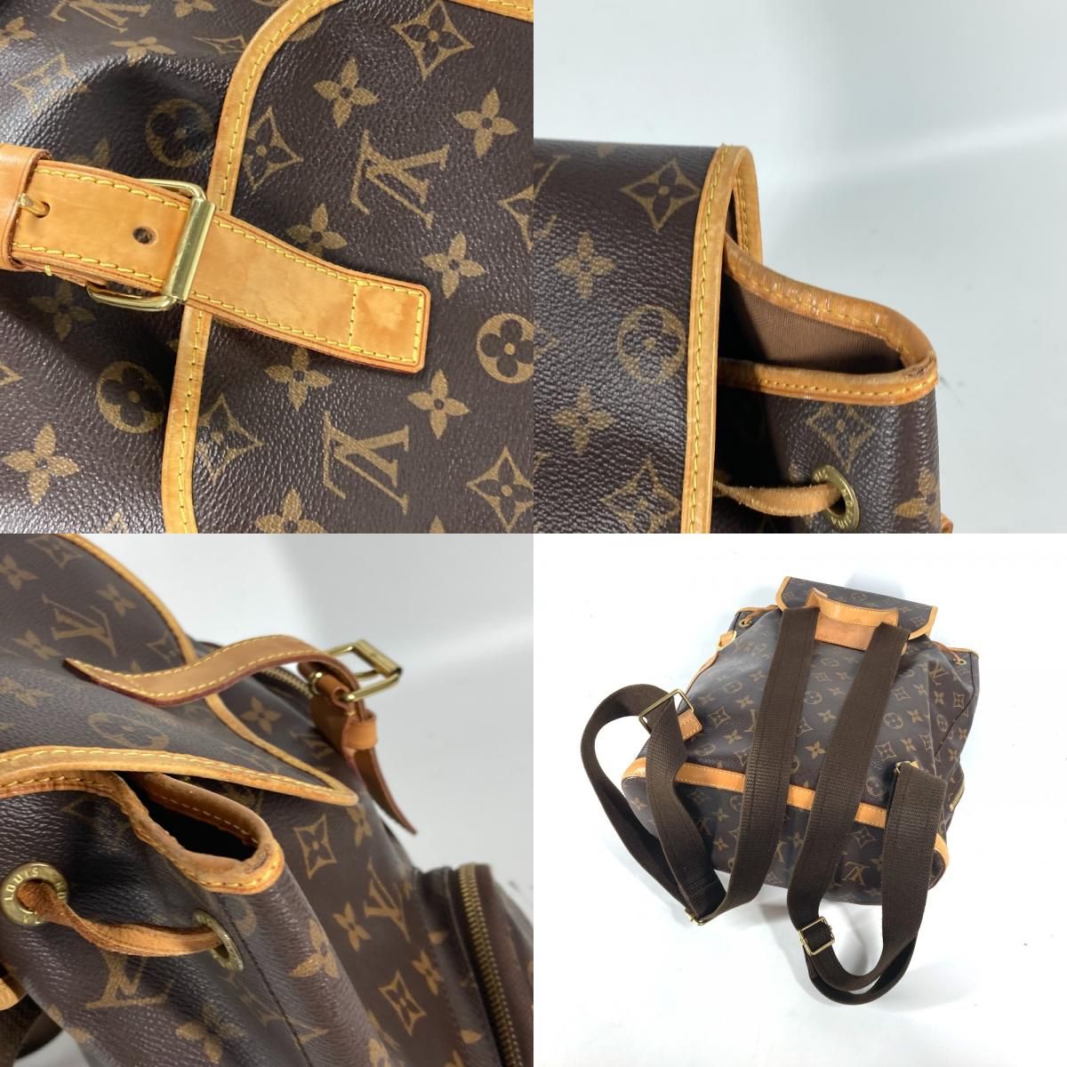 ルイ・ヴィトン モノグラムリュックサック 楽天市場】LOUIS VUITTON ルイヴィトン モノグラム サックアド