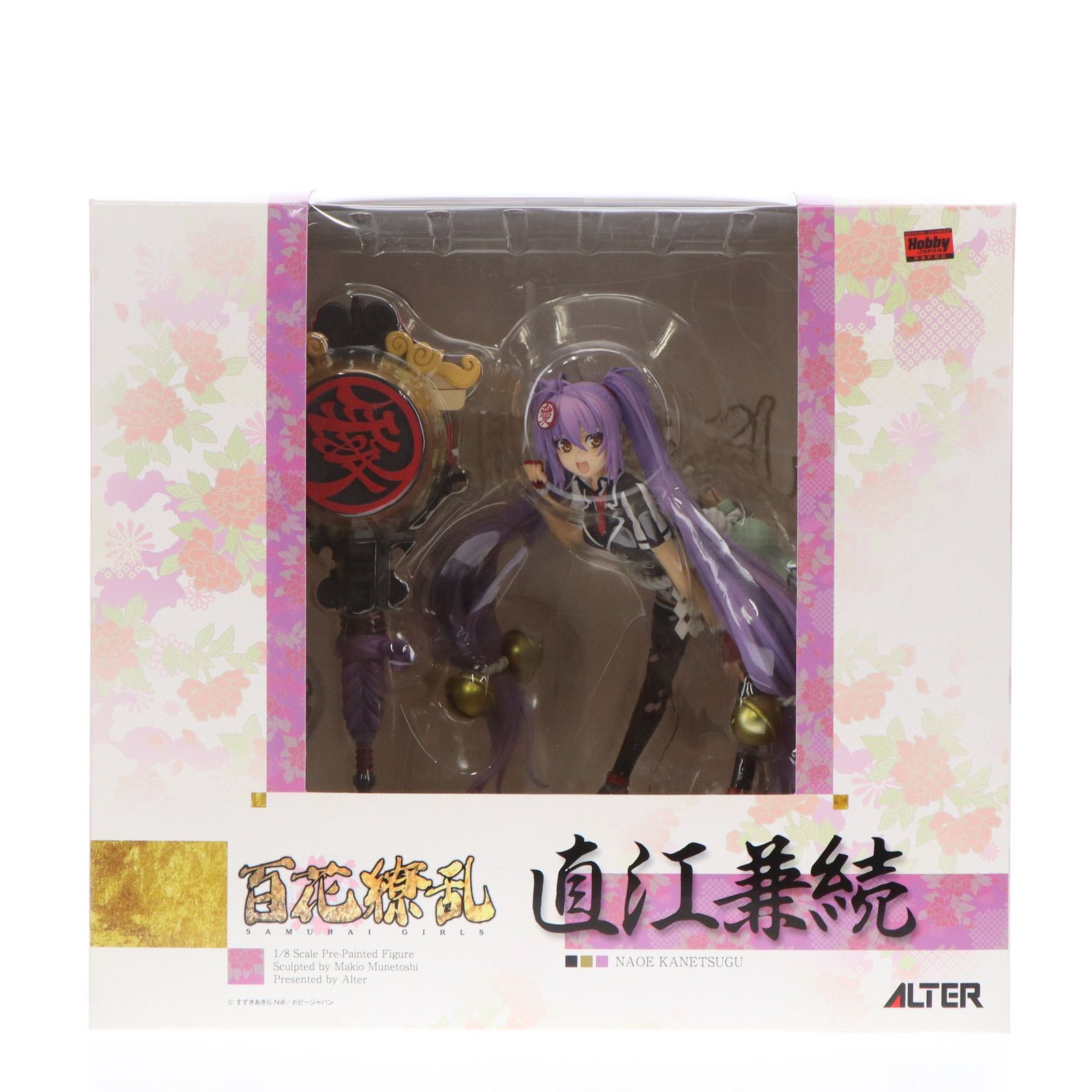 直江兼続(なおえかねつぐ) 百花繚乱 1/8 完成品 フィギュア