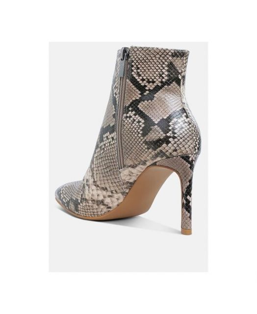 送料無料 ロンドンラグ レディース ブーツ レインブーツ シューズ Tatria Textured Stiletto Heel Ankle Boots Women White KIN-KAAI_COM