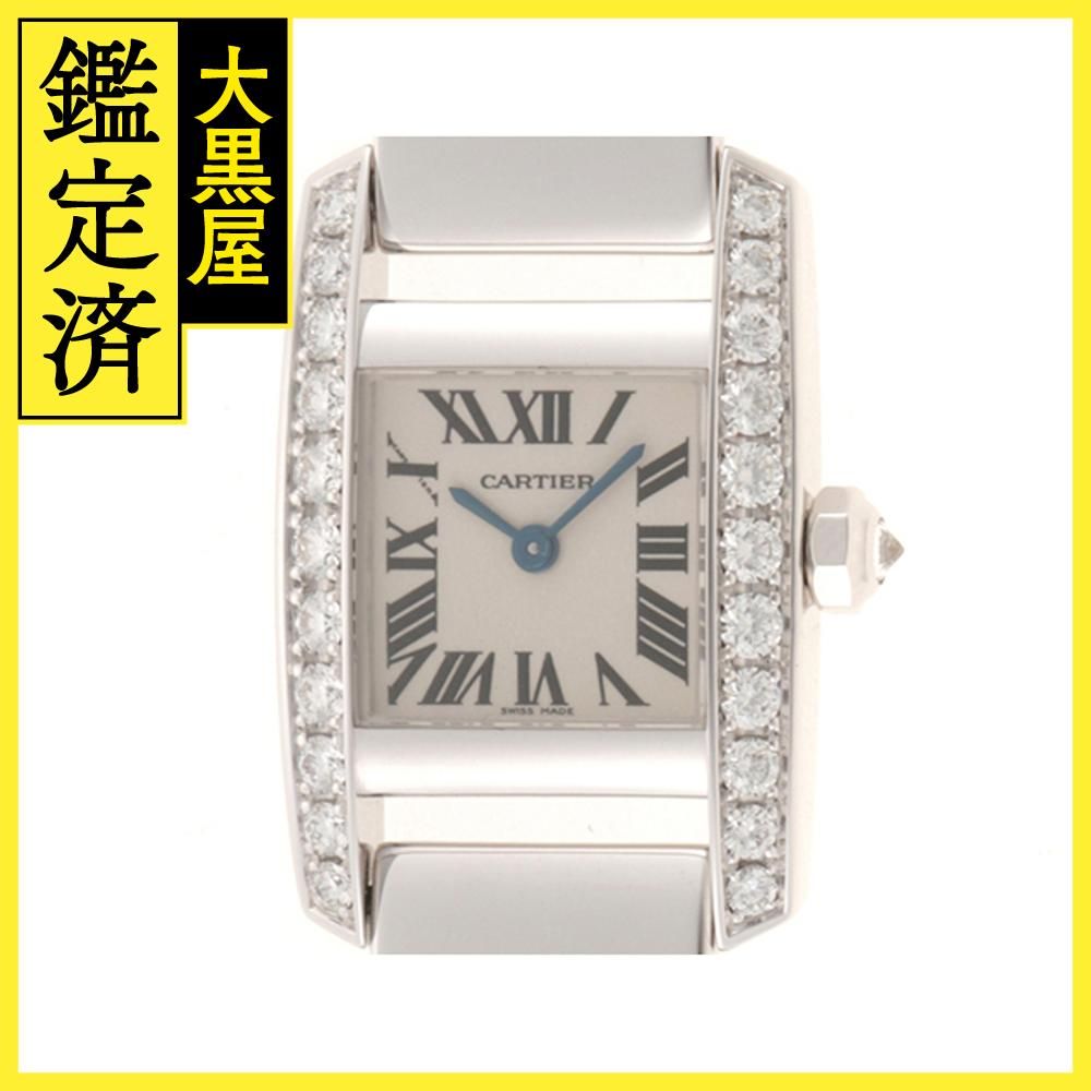 Cartier カルティエ 腕時計 タンキッシム MM WE70039H ホワイト