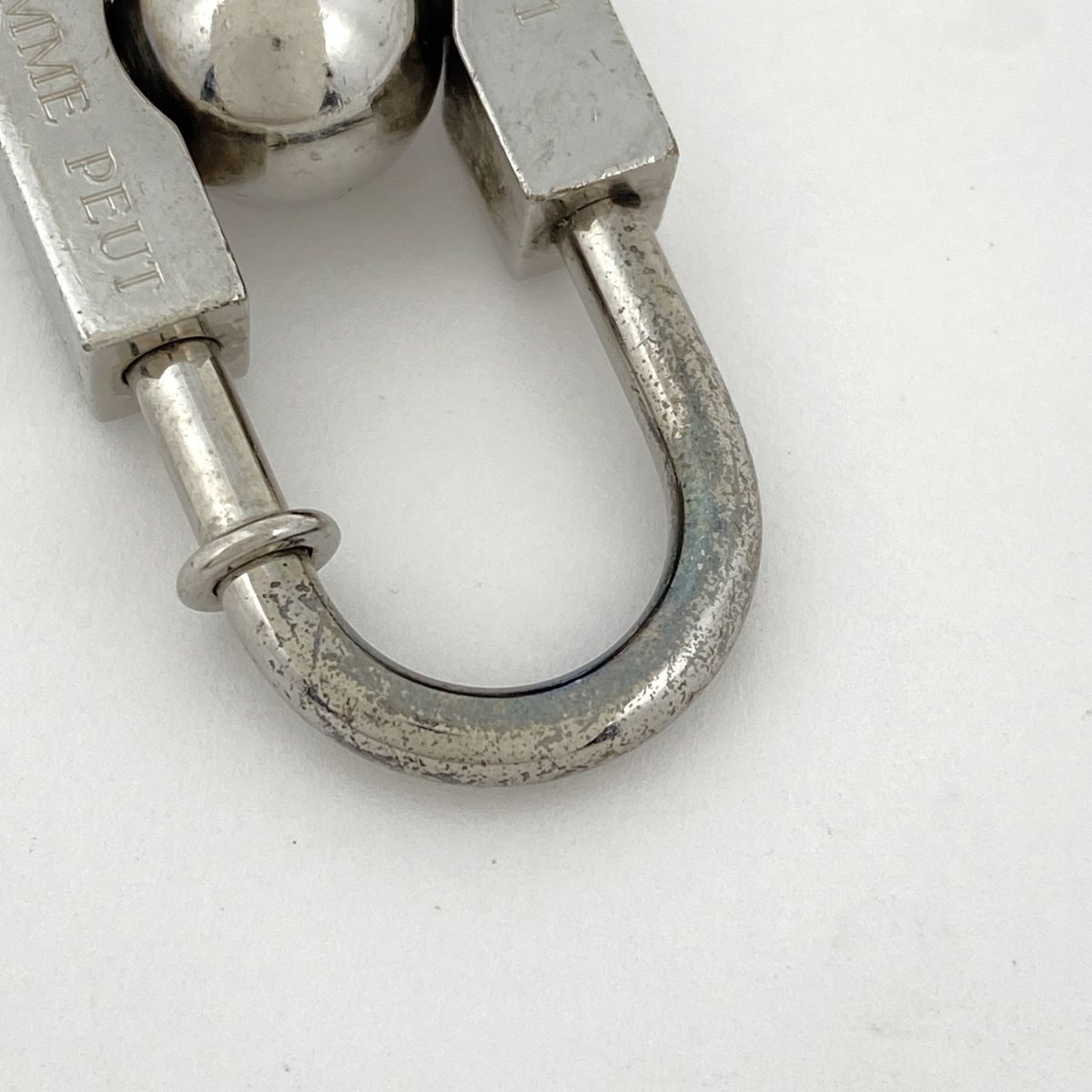 エルメス HERMES カデナ バッグチャーム 2001 地球 キーホルダー