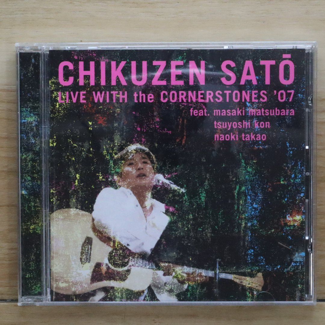 国内盤CD☆佐藤竹善/Chikuzen Sato□ LIVE WITH the