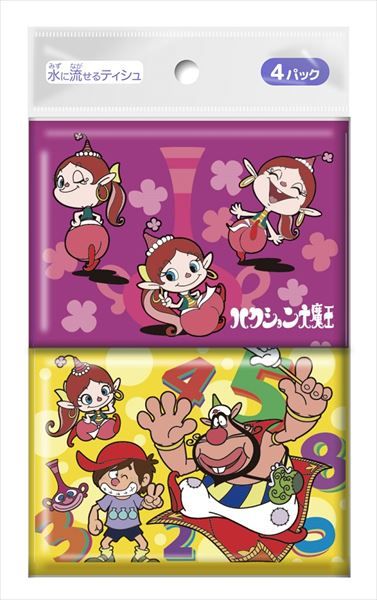 まとめ買い-240点セット ハクション大魔王４個組 ダイレイ ティッシュ