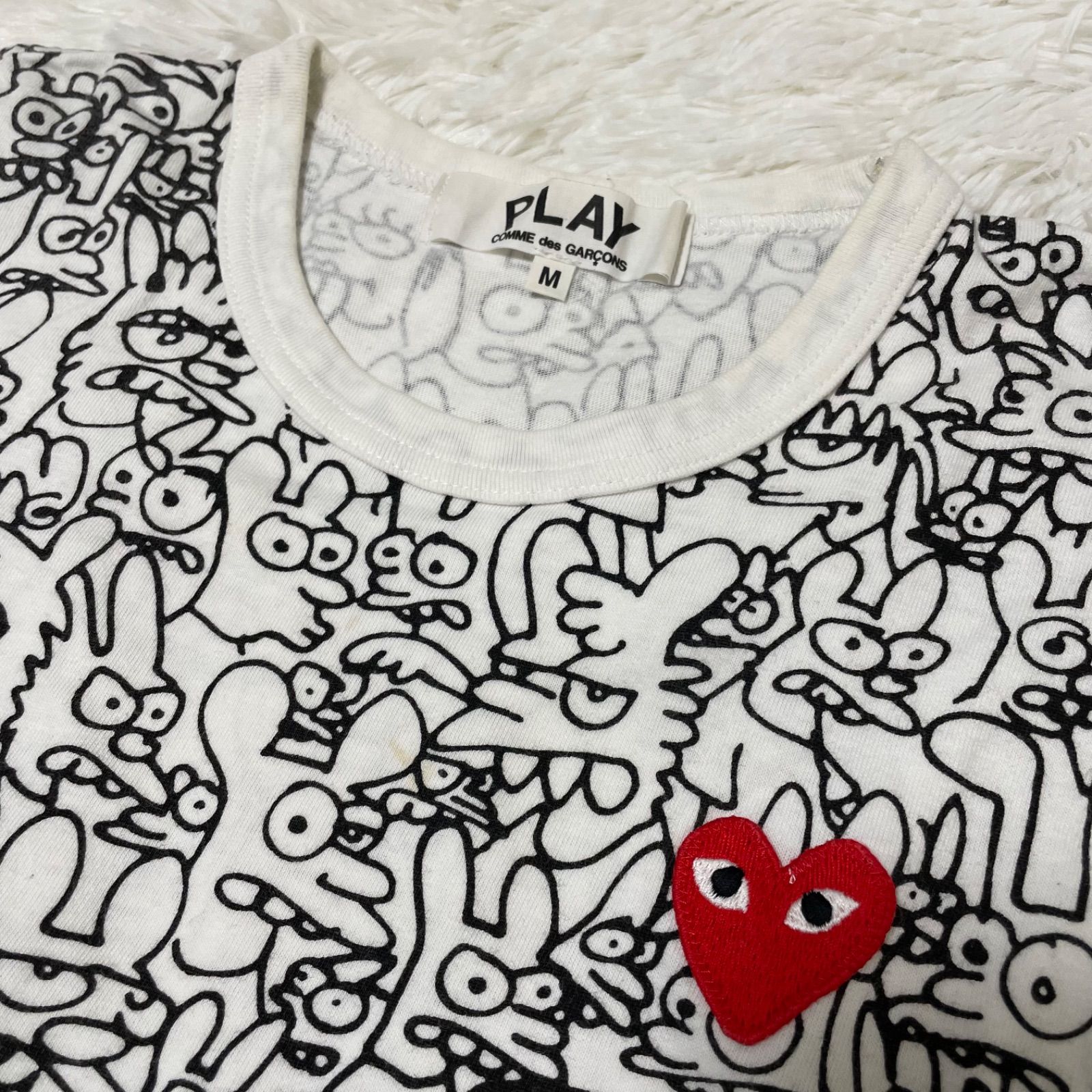 プレイコムデギャルソン × マット グレイニング コラボ Tシャツ プレイコムデギャルソン × マット グレイニング コラボ Tシャツ