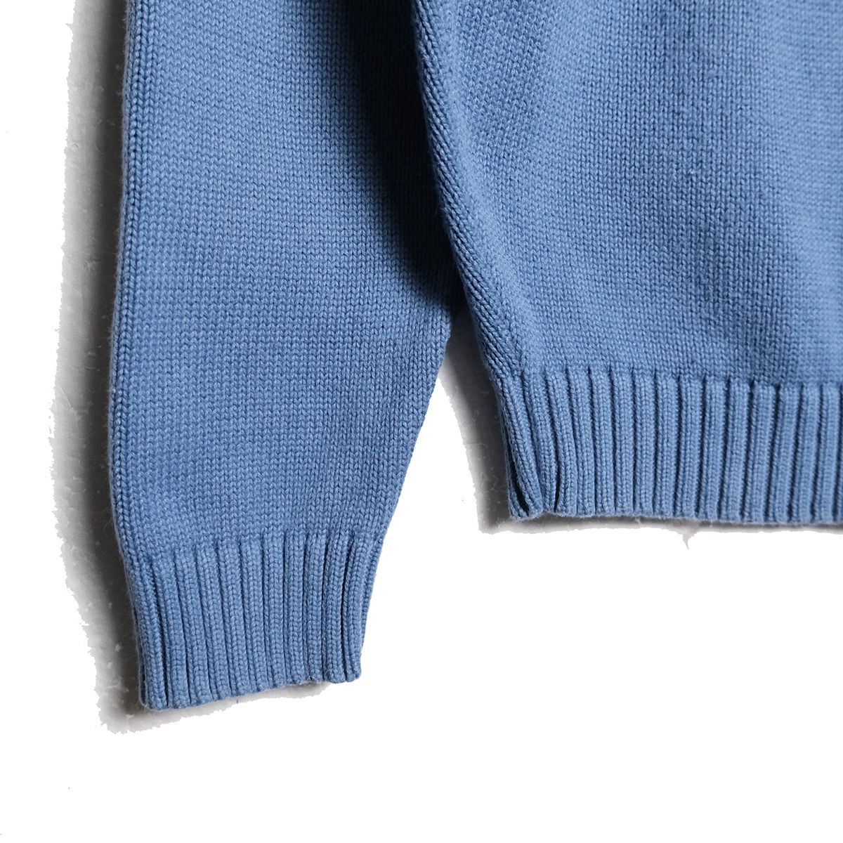 公式 【90s】L.L.Bean 無地 クルーネック コットン ニット レッド L 