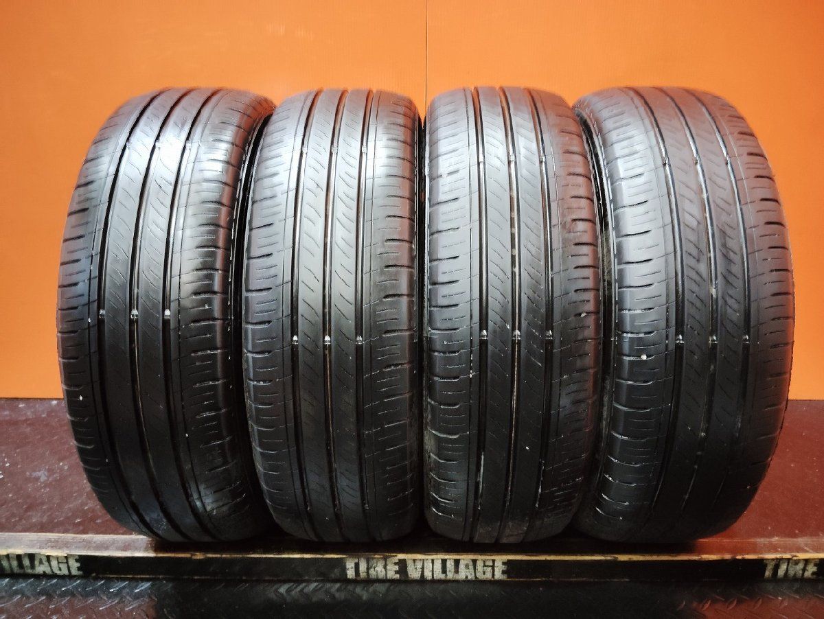 DUNLOP ENASAVE EC300 185|60R15 15インチ 夏タイヤ 4本 22～23年製 バリ溝 ヤリス ヴィッツ フィット等 KTE221