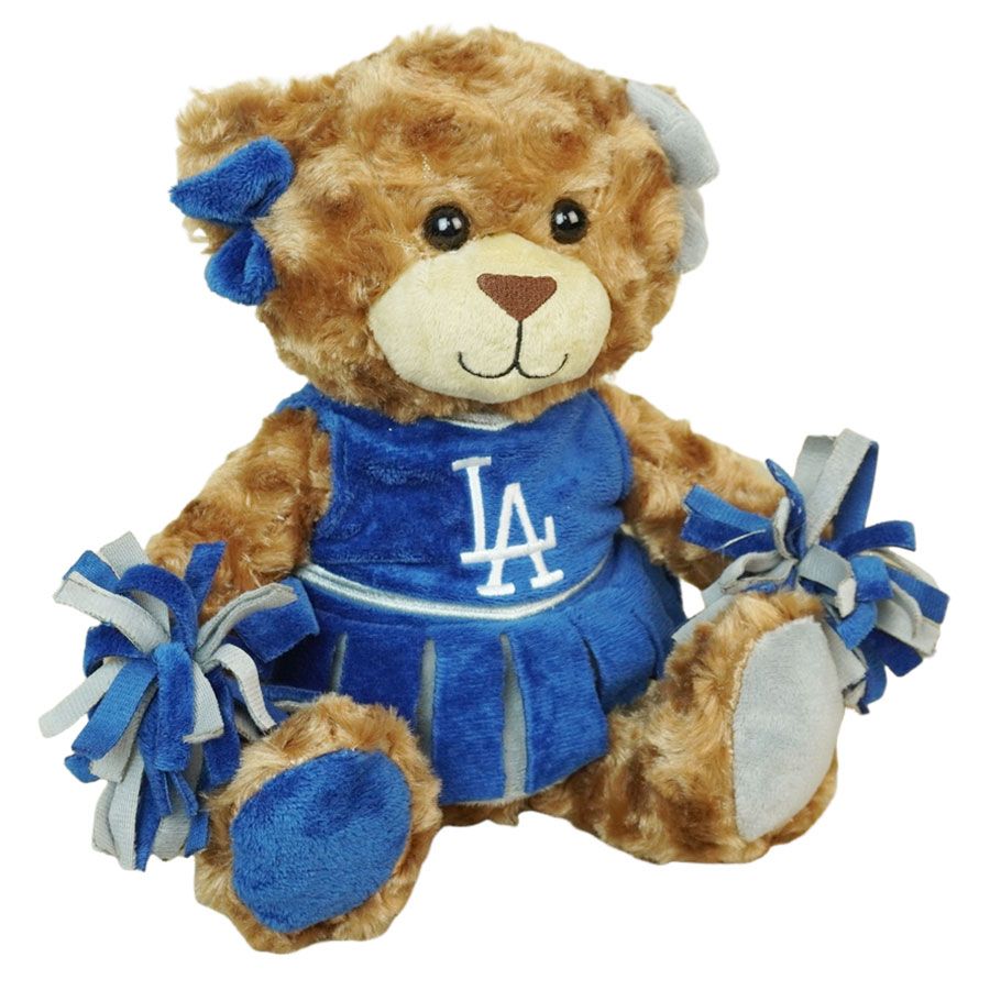 ドジャース クマのぬいぐるみ BEAR くまベア チアガール MLB