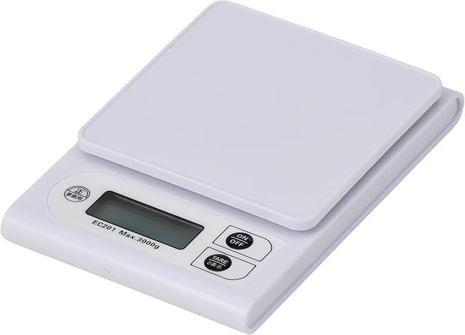 武田コーポレーション 【クッキング・はかり】 デジタル キッチンスケール 3kg ホワイト EC-201WH
