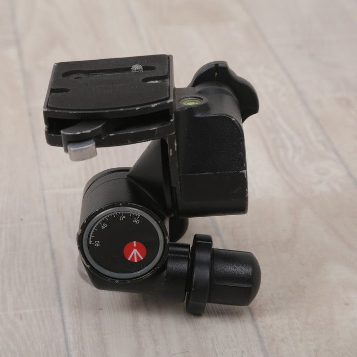  マンフロット Manfrotto ギア付キジュニア雲台 410 その他 カメラアクセサリー