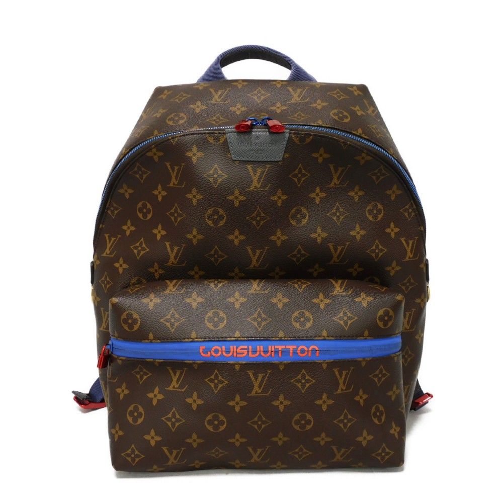 LOUIS VUITTON ルイ ヴィトン アポロ LVロゴ フラワー タイガ モノグラム パシフィック パシフィックブルー リュックサック バックパック M43849