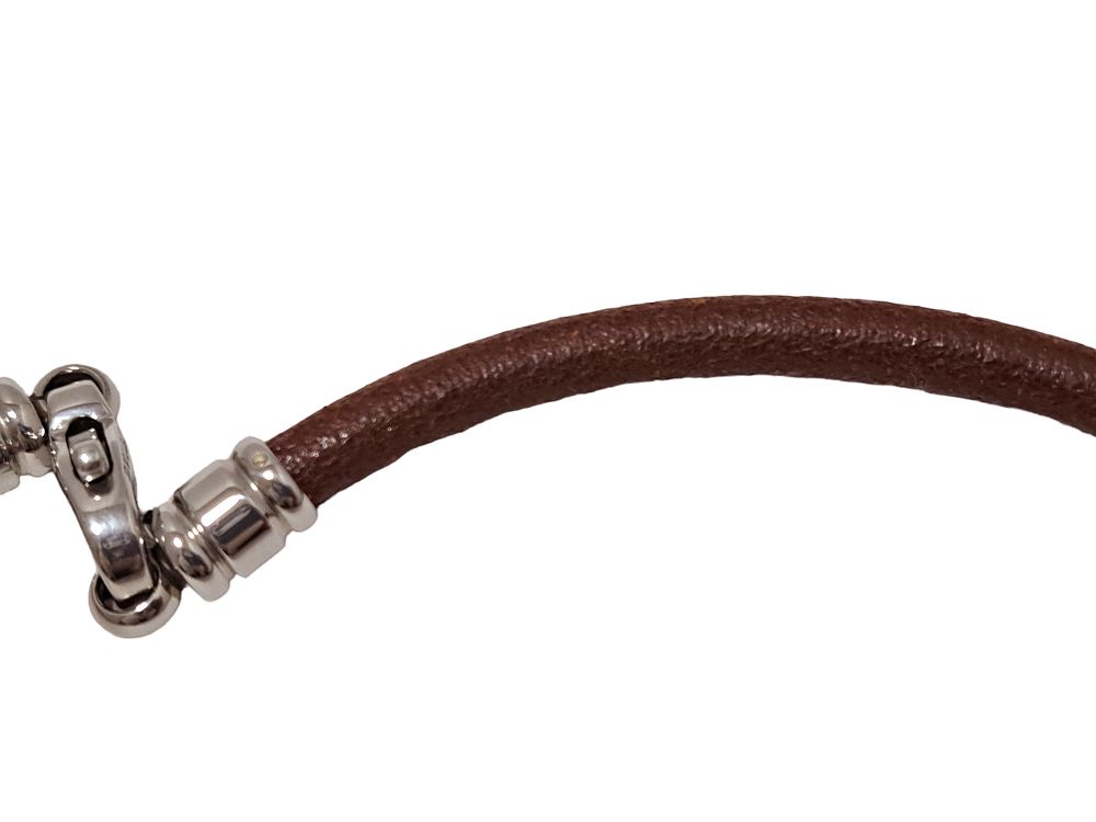 sale価格♥BVLGARI　レザーチョーカー　ブラウン　39.5㎝　ブルガリ sale価格♥BVLGARIレザーチョーカーブラウン39.5㎝ブルガリ