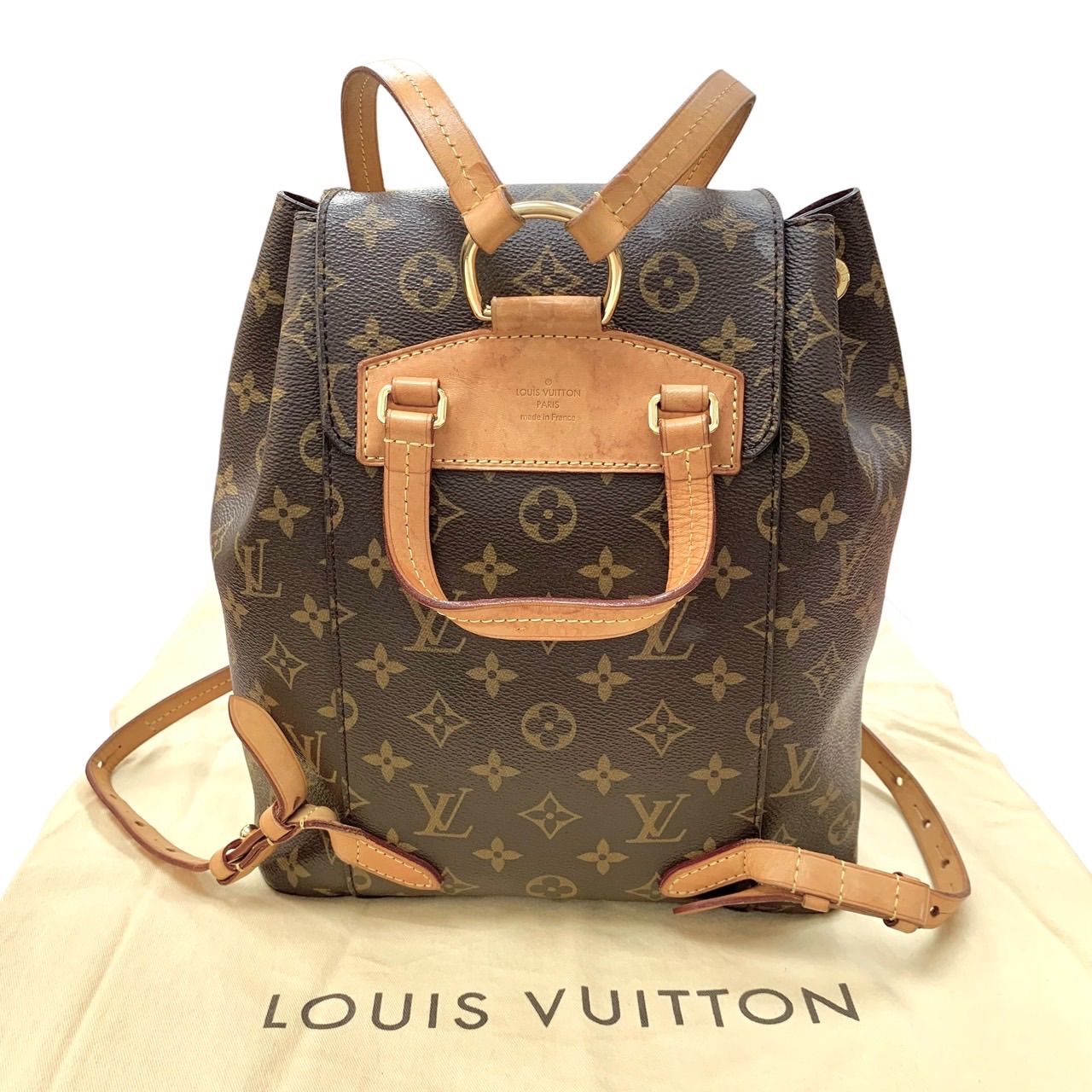 上美品⭐️ Louis Vuitton ルイヴィトン】 モンスリー バックパック リュック モノグラム ブラウン M43431 （AYA）  240621071008SW - メルカリ