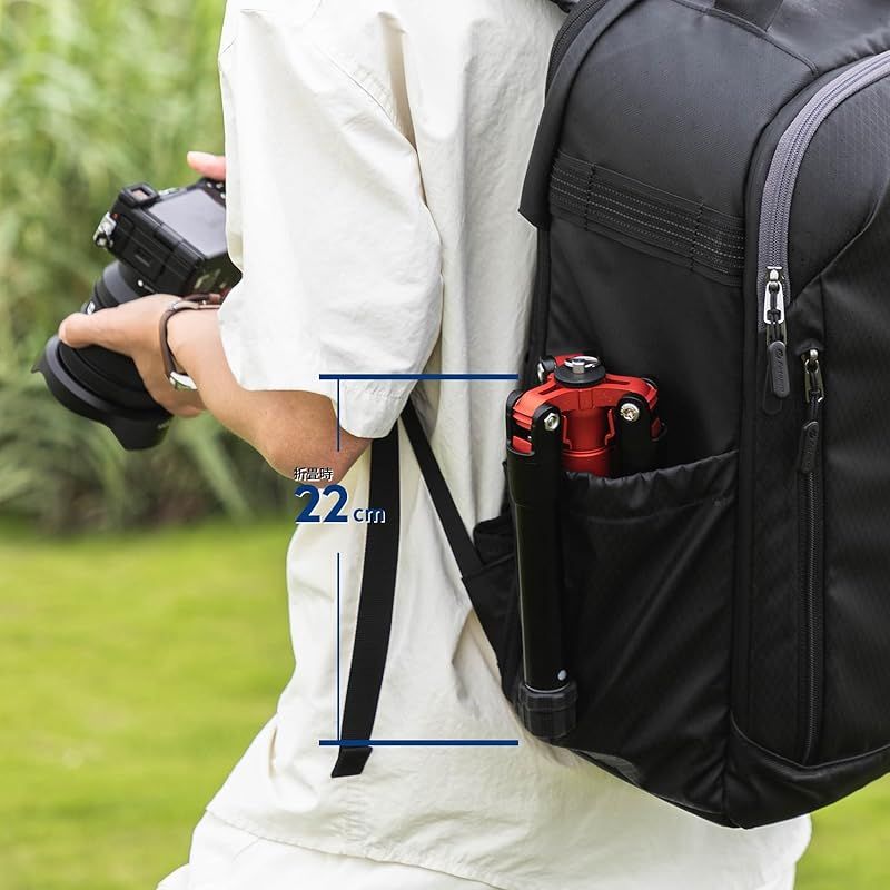 アルミニウム三脚カメラ電話マウント負荷 3KG