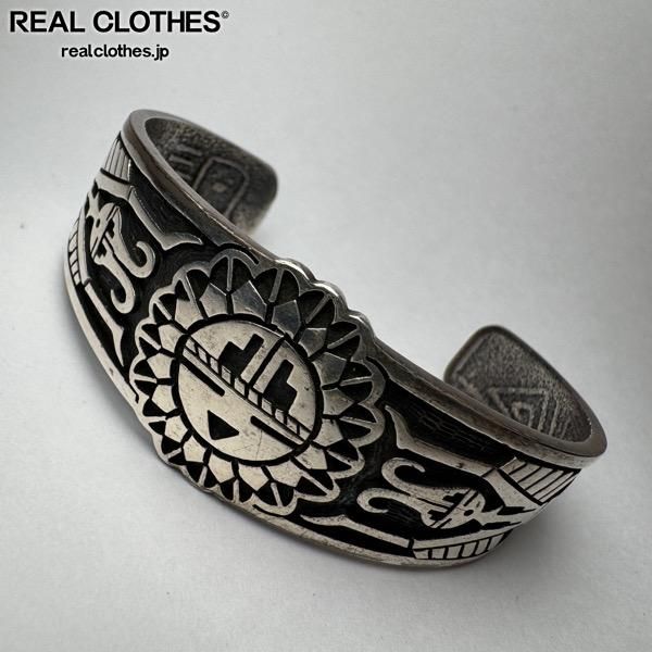 HOPI Gerald Lomaventema サンフェイス バングル ホピ族 バングル サンフェイス Gerald Lomaventema作品
