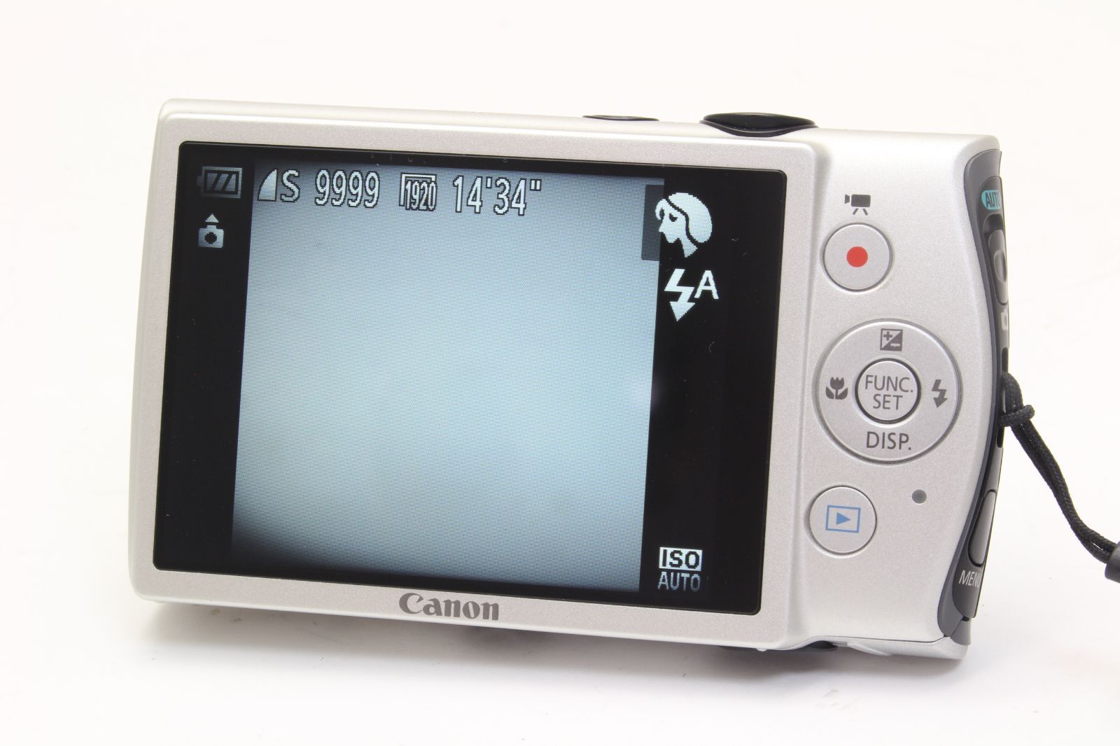 AB (良品) Canon キヤノン IXY 600F シルバー 注意書きあり 初期