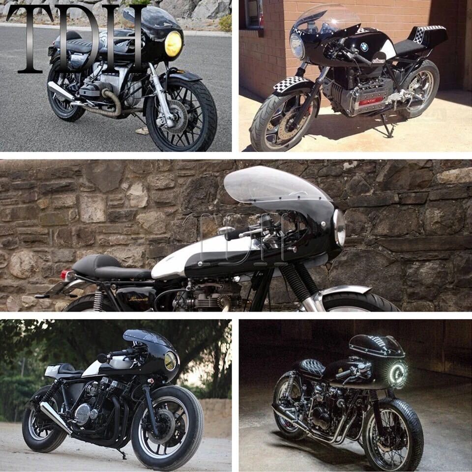 バイク用品 ハーフロケットカウル 専用ステー付き Amazon | ハーフ ロケットカウル タイプ 風防 スモーク