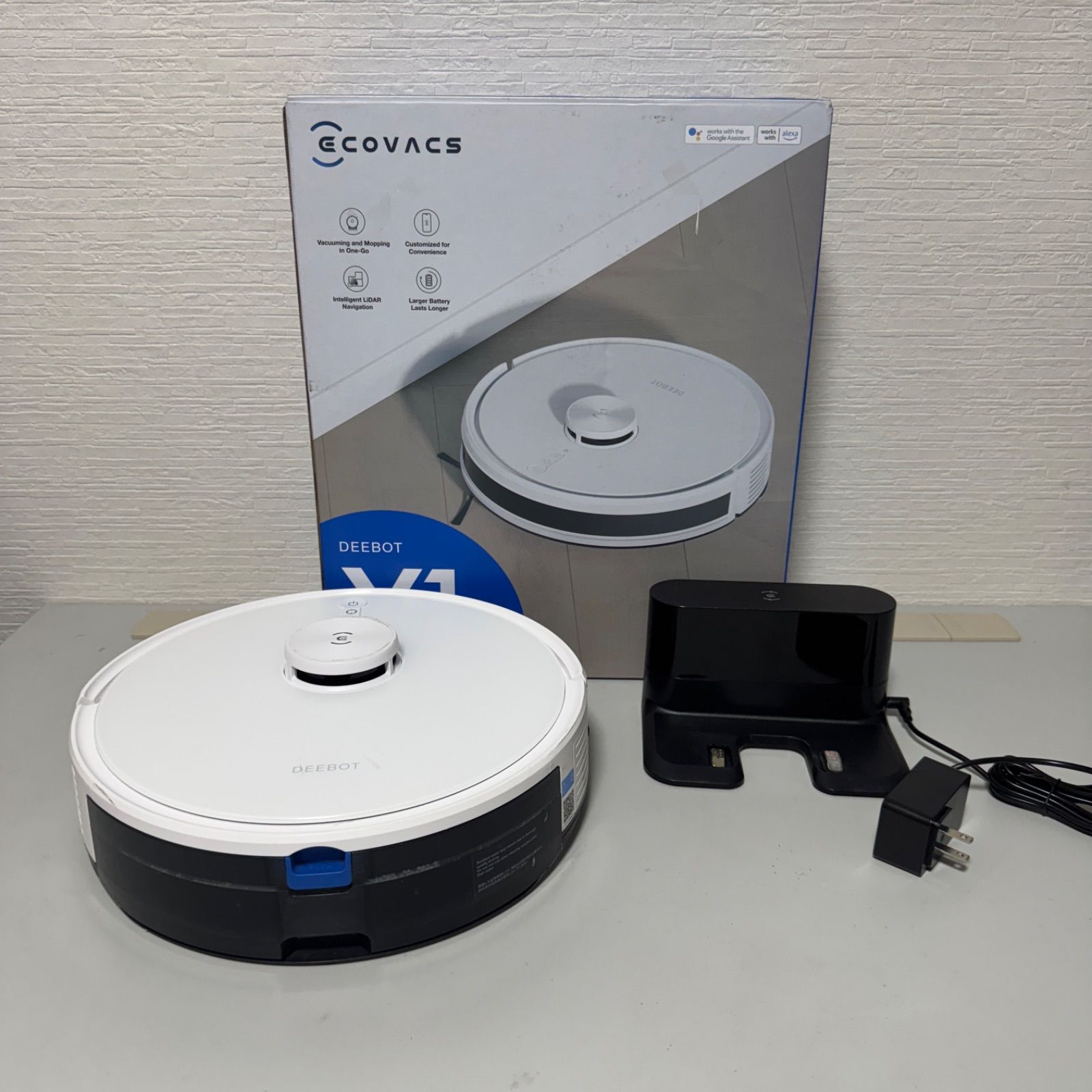 ECOVACS エコバックス DEEBOT Y1 PRO ロボット掃除機 お掃除