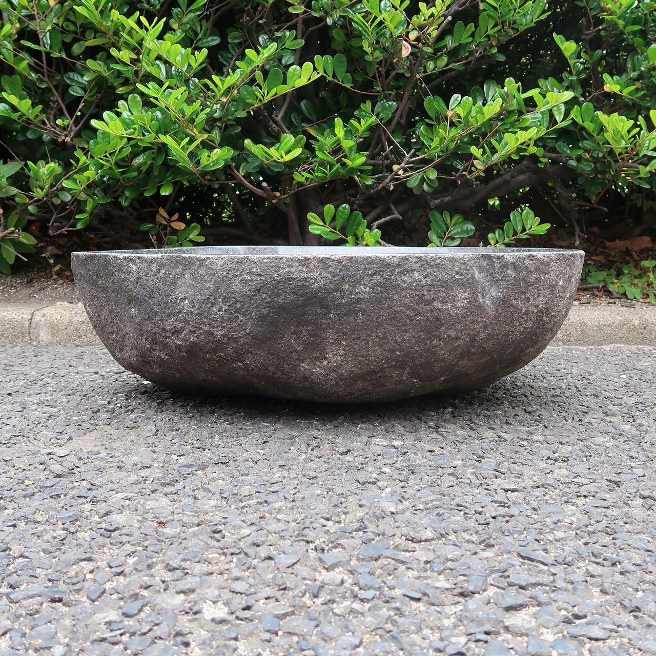 天然自然石・お洒落な台石・盆栽台・オブジェ】庭石置物箱庭造園