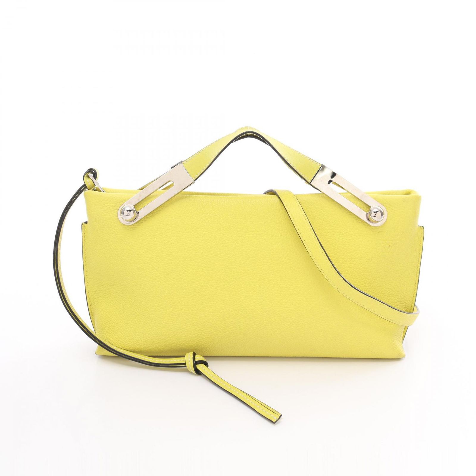 LOEWE ロエベ ミッシー スモール ハンドバッグ レザー（アイボリー 