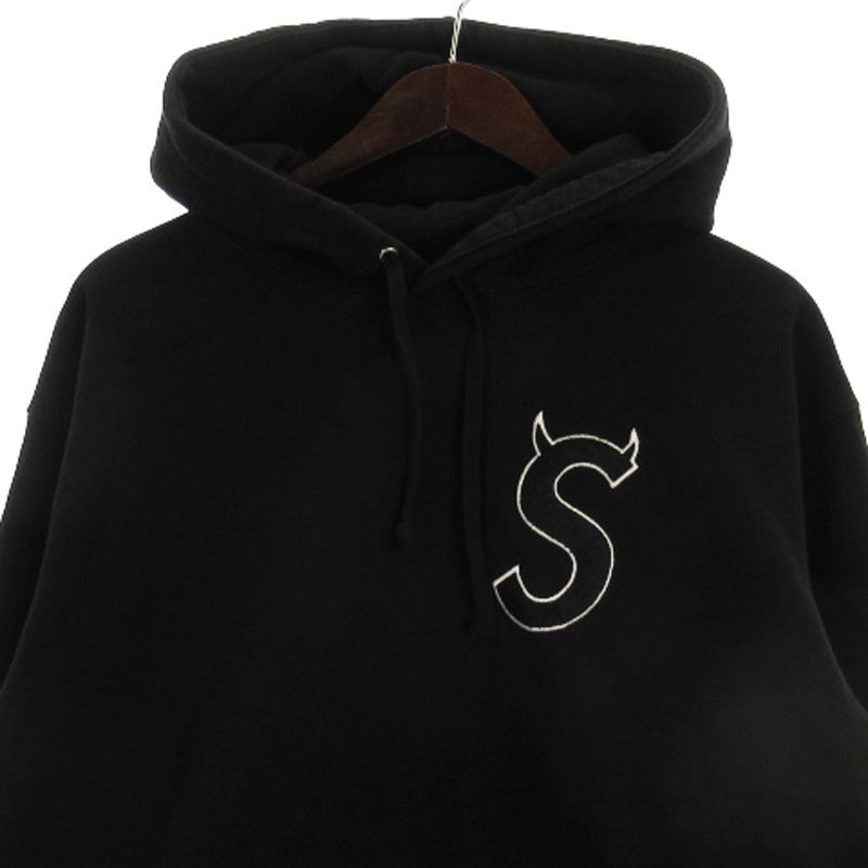 シュプリーム SUPREME 22AW Logo Hooded Sweatshirt ツノ Sロゴ