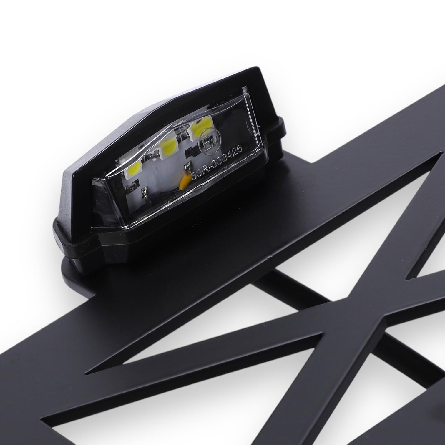 Kanoan バイク サイド ナンバー ステー LED ナンバー灯 付き ハーレー 
