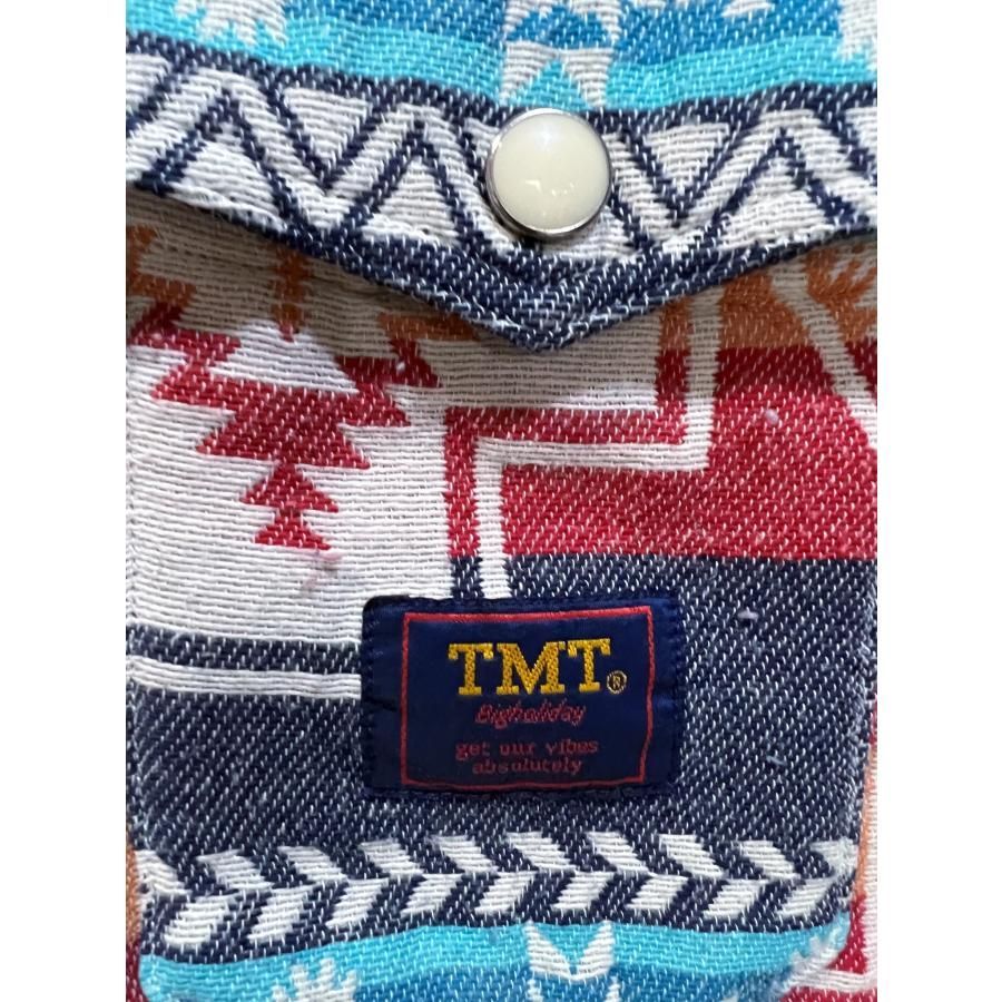 TMT ネイティブ柄 リバーシブル ジャケット S メンズ JK-F1714 NATIVE BLANKET REVERSIBLE HUNTER  JACKET