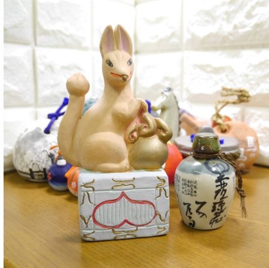 阿部紀男「鉛筆立て」アイヌ彫り 木彫り 鉛筆立て デザイン 阿部紀男