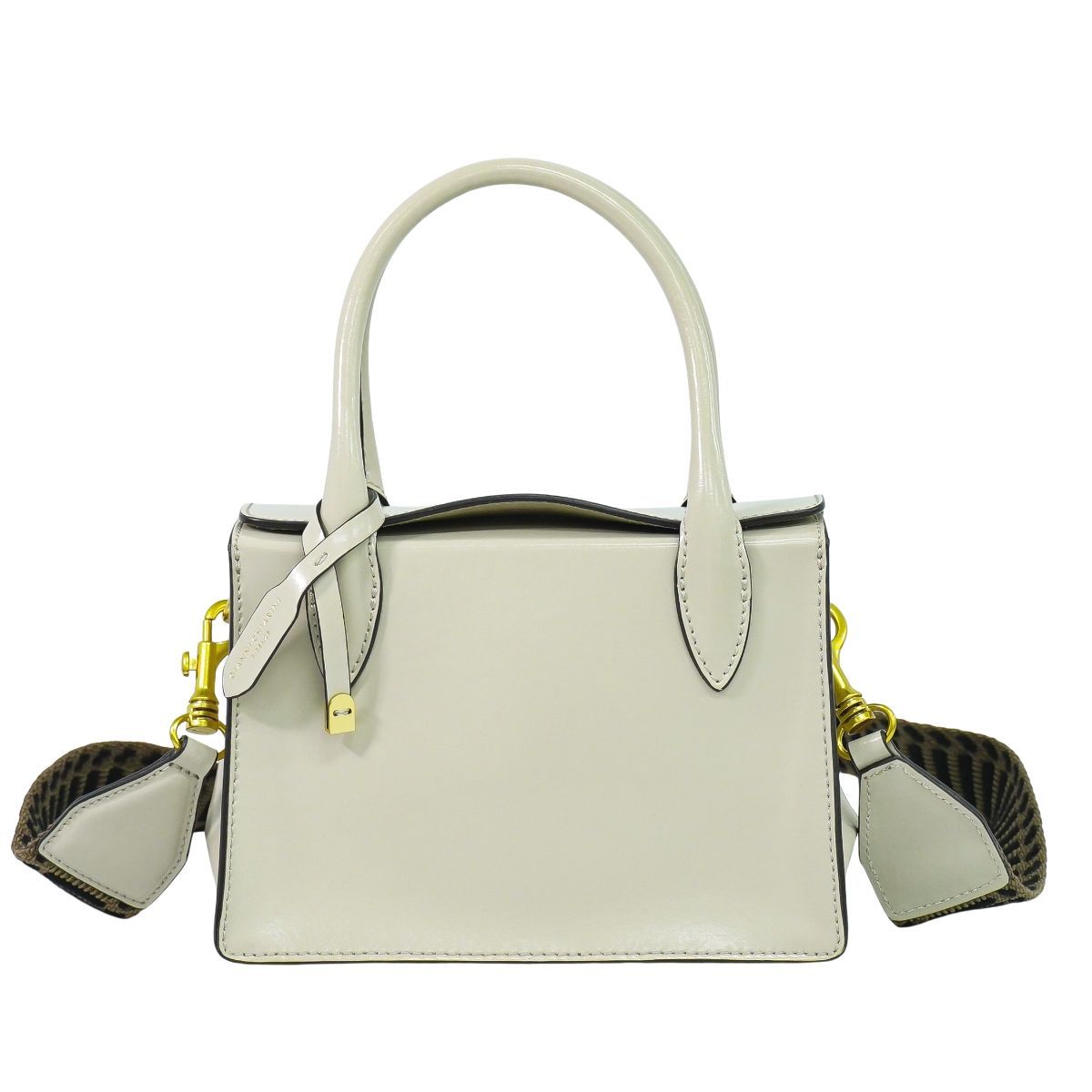 GIANNI CHIARINI ベージュバッグ 本物 ジャンニ キアリーニ GIANNI CHIARINI レザー 2WAY