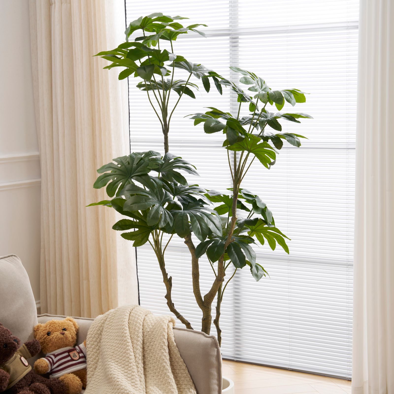 9月25日再入荷予定」「大人気商品」全新品 観葉植物 フェイク 144cm 