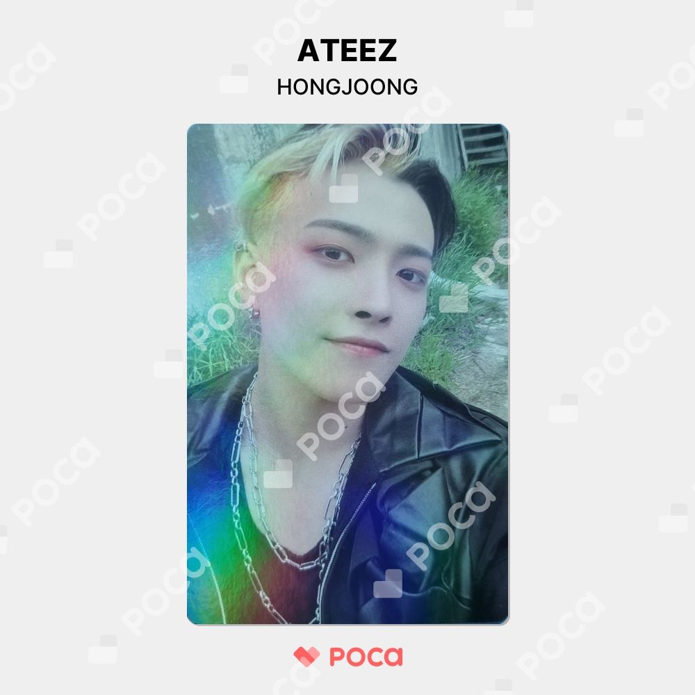 ￼ATEEZ HONGJOONG PHOTOCARD ホンジュン　トレカ ATEEZ ホンジュン トレカ ZERO : FEVER Part.3 SubK 公式 トレカ
