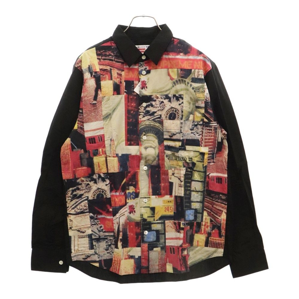 Patchwork Jacquard L/S Top | Supreme 23ss