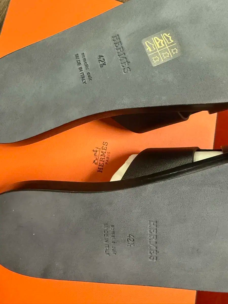  HERMES エルメス オラン サンダル 42 5 サンダル サンダル