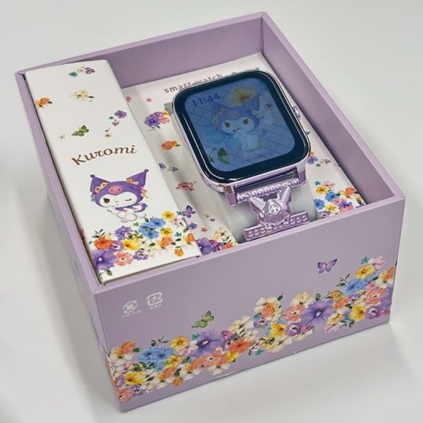 サンリオキャラクターズ スマートウォッチ クロミ GH-SMWL-KU ♥ CHRISTIANNAURATH_COM_BR